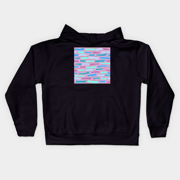 Pastel Passion: Retro Kids Hoodie by cannibaljp